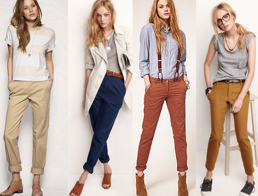 с чем носить брюки чинос