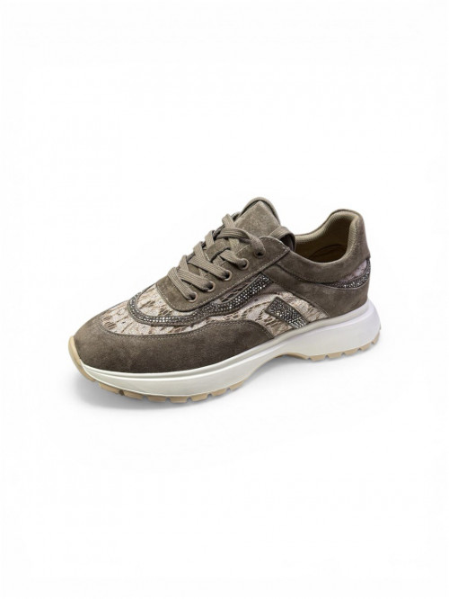 Кроссовки замша шоколадная  Molka фото  1