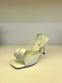 Босоножки белая кожа 30643 Sasha Fabiani фото