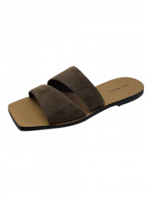 Шлепанци замша 31814  фото