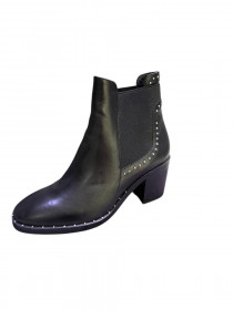 Челси черная кожа 31520  фото