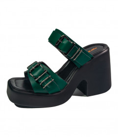 Женские кожанные сабо 30899 Marani Magli фото