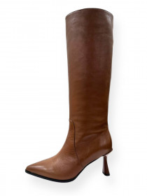 Сапоги карамельная кожа 31463  фото