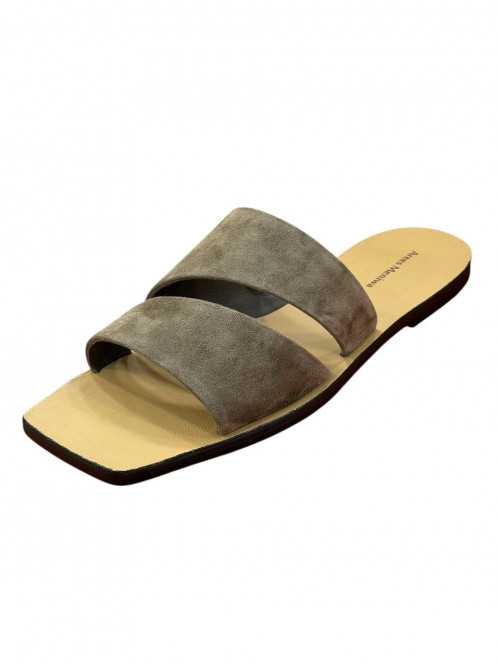 Шлепанци замша  Arees Meniva фото  1