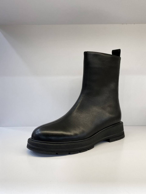 Ботинки черная кожа  SUFINNA фото  1