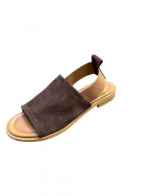 Женские замшевые  босоножки  31171  фото