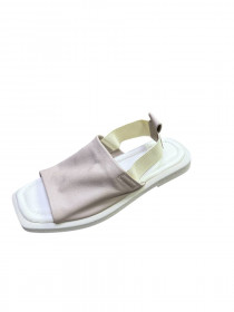 Женские кожанные  босоножки  31291  фото