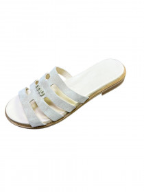 Женские замшевые шлепанцы 31295  фото