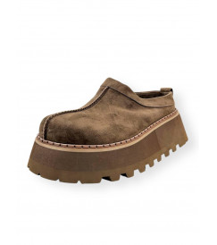 Мюлли коричневая замша 31457 Arees Meniva фото