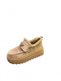 Лоферы-угги  замша 31494  фото