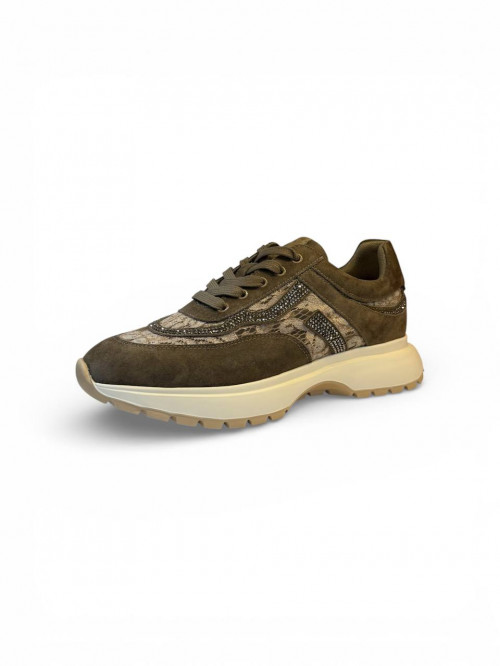 Кроссовки замша шоколадная  Molka фото  1