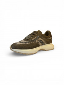 Кроссовки замша шоколадная 31589  фото