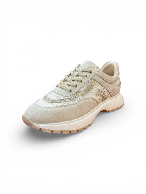 Кроссовки замша беж  Molka фото  1