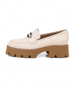 Жіночі шкіряні лофери 29515 WitMooni фото