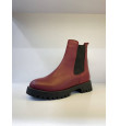 Ботинки челси бордо кожа  Bolset фото  1